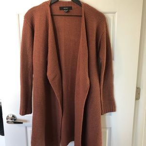 Burnt-Orange Cardigan
